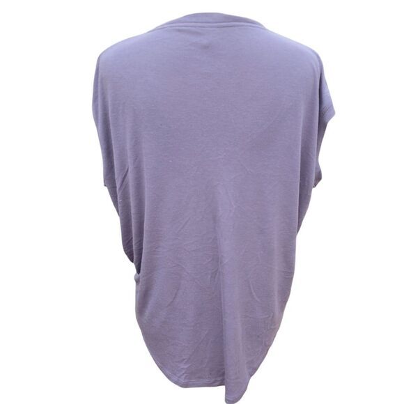 Athleta Cloudlight Rib Stratus Tee Lavender Purple Sleeveless Ribbed Women's S - Picture 6 of 9